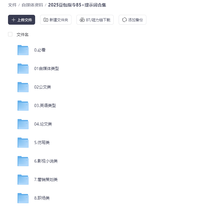 无畏笔记：豆包指令85+提示词合集